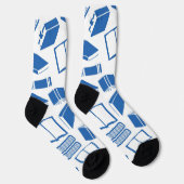 Chaussette Motif de livre (Droite)