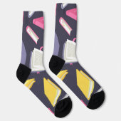 Chaussette Motif de livre (Droite)