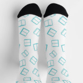 Chaussette Motif de livre (Haut)