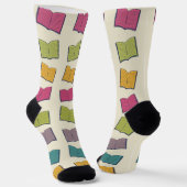 Chaussette Motif de livre (Angulaire)
