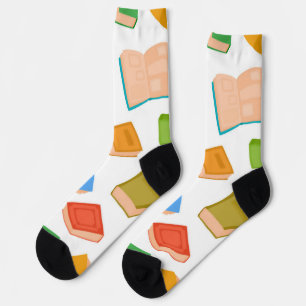 Chaussette Motif de livre