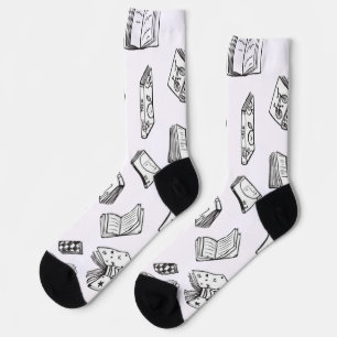 Chaussette Motif de livre