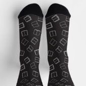 Chaussette Motif de livre (Haut)
