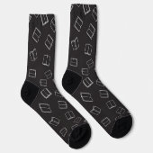Chaussette Motif de livre (Droite)