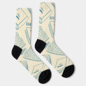 Chaussette Motif de livre (Droite)