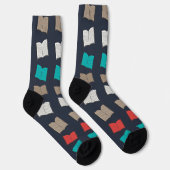 Chaussette Motif de livre (Droite)