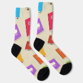 Chaussette Motif de livre (Droite)