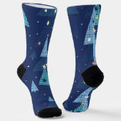 Chaussette Motif de Noël (Angulaire)