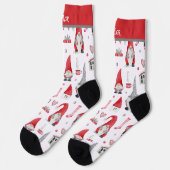 Chaussette Motif de Noël personnalisé (Gauche)