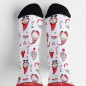 Chaussette Motif de Noël personnalisé (Haut)