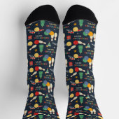 Chaussette Motif de Noël rétro (Haut)