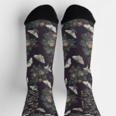 Chaussette Motif de papillon de nuit (Haut)
