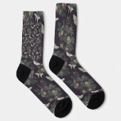Chaussette Motif de papillon de nuit (Droite)