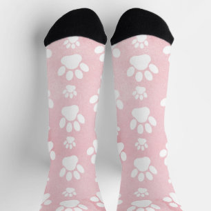 Chaussette Motif De Pâtes, Patrouilles Blanches, Aquarelles,