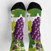 Chaussette Motif de raisins (Haut)