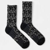 Chaussette Motif de raquette de tennis (Droite)