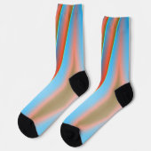 Chaussette Motif de rideau (Gauche)