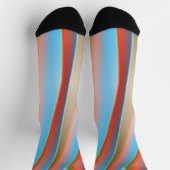 Chaussette Motif de rideau (Haut)