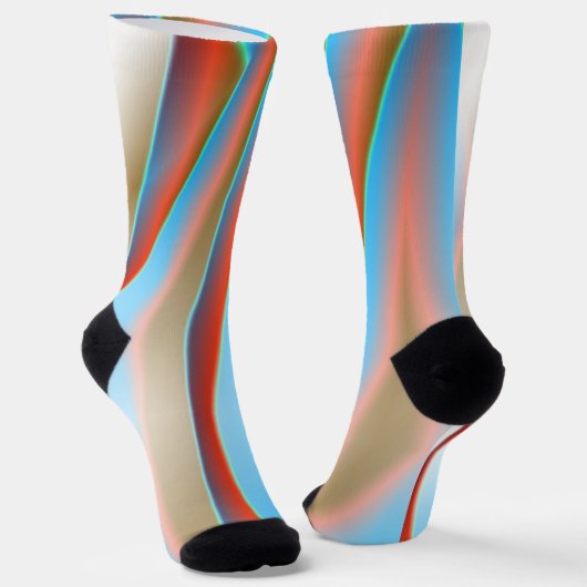 Chaussette Motif de rideau (Angulaire)