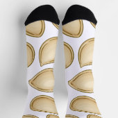 Chaussette motif de semences citrouille (Haut)