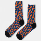 Chaussette Motif de sport de baseball (Gauche)