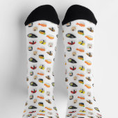 Chaussette Motif de sushi (Haut)