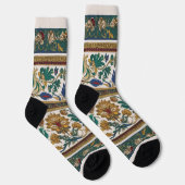 Chaussette motif de tapis serbe 2 (Droite)
