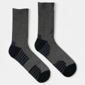Chaussette motif de texture de cuir (Droite)