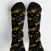Chaussette Motif de trompette (Haut)