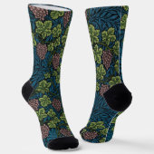 Chaussette Motif de vignes, William Morris (Angulaire)