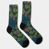Chaussette Motif de vignes, William Morris (Droite)