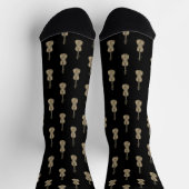 Chaussette Motif de violon (Haut)