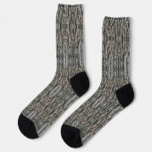 Chaussette Motif d'écorce d'arbre de la jalousie (Gauche)