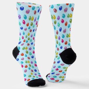 Chaussette Motif des oeufs de Pâques