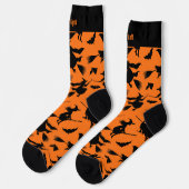 Chaussette Motif des sorcières volantes (Gauche)