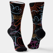 Chaussette Motif d'été (Angulaire)