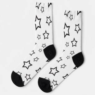 Chaussette Motif d'étoiles