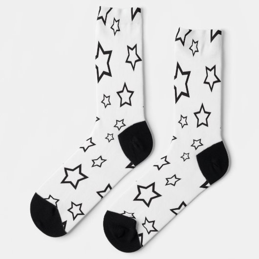 Chaussette Motif d'étoiles (Gauche)