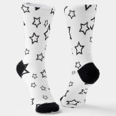 Chaussette Motif d'étoiles (Angulaire)