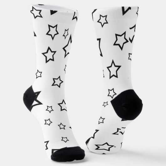Chaussette Motif d'étoiles (Angulaire)
