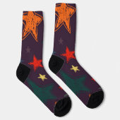 Chaussette Motif d'étoiles (Droite)