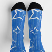Chaussette Motif d'étoiles (Haut)