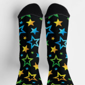 Chaussette Motif d'étoiles (Haut)