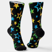 Chaussette Motif d'étoiles (Angulaire)