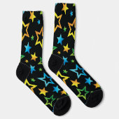 Chaussette Motif d'étoiles (Droite)