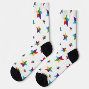 Chaussette Motif d'étoiles