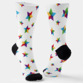 Chaussette Motif d'étoiles (Angulaire)