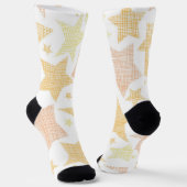 Chaussette Motif d'étoiles (Angulaire)