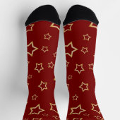 Chaussette Motif d'étoiles (Haut)