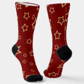 Chaussette Motif d'étoiles (Angulaire)